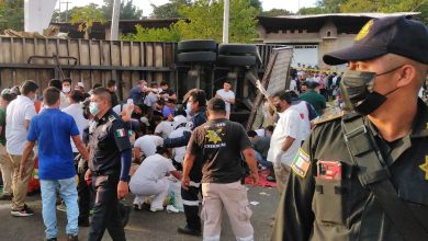 24 morts dans un accident de bus et de camion